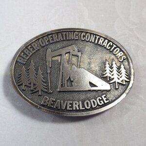 Reber Operating Contractors Beaverlodge Belt Buckle